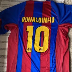Retro Ronaldinho Barca Jersey ⚽️